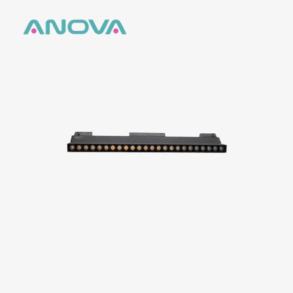 Centralized Control 24W Magnetic Led Track Lighting Foldable Magnetic Linear