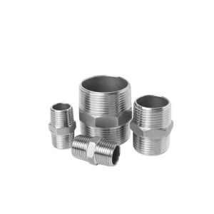 Pipe Connection DN8-DN100 Casting Pipe Fitting Nipple 3/4" with Thread on Both
