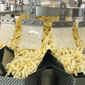 Automatic Cassava Chips Packing Machine 60-100BPM 10g-300g