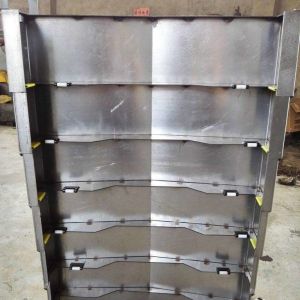 Stainless Steel Slide Bellows Way Covers Resist Dirt For Machine Tool