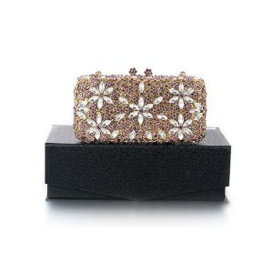 Europe and selling high-grade diamond evening bag bride dinner party dress