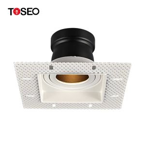 Customized GU10 Trimless Downlight Fixture Modern Bedroom Recessed Ceiling Light