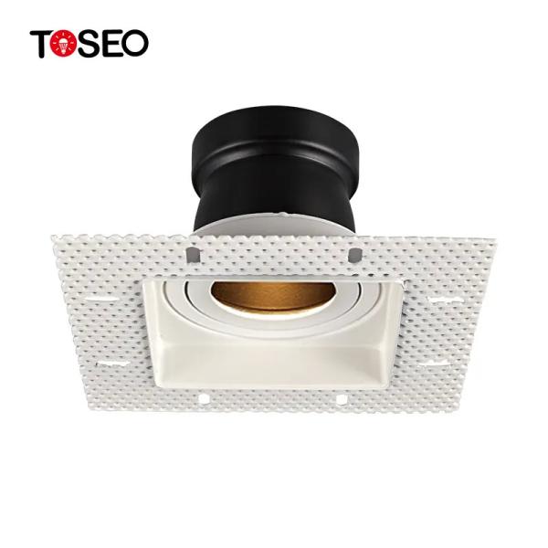 Buy Customized GU10 Trimless Downlight Fixture Modern Bedroom Recessed Ceiling Light at wholesale prices