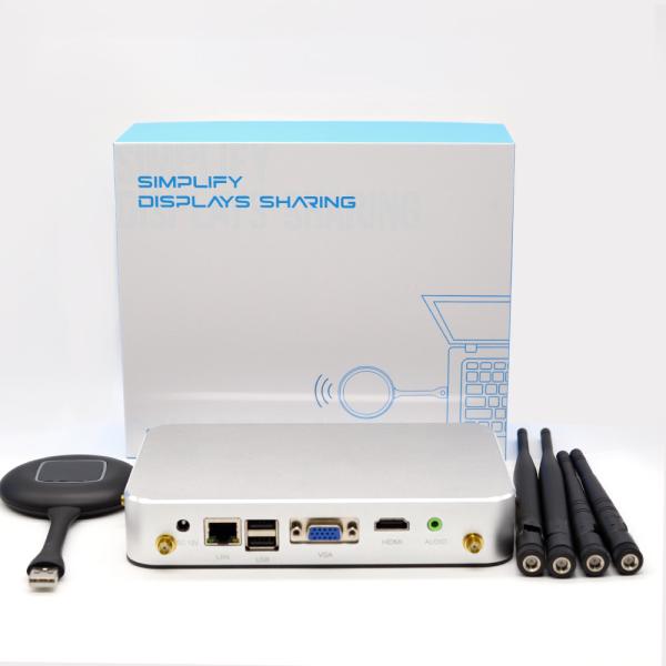 Quickshare Wireless Video Transmitter Receiver ，Aluminum Alloy Long Range Av