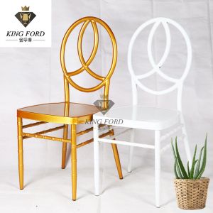 China Hall Fashion Part Iron Frame Gold Chiavari Chairs Wedding OEM on sale