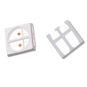 1W 3030 SMD LED Bi color Red And White , 150mA Practical LED diode