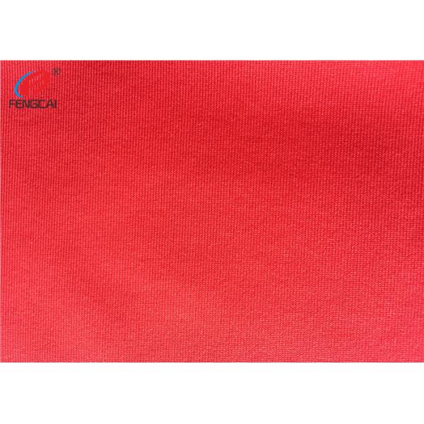 Stretch Knitted Elastic Nylon Spandex Fabric Swimwear Material UV Resistant For Sports