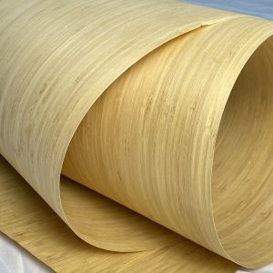 Lightweight Bamboo Wood Veneer Moistureproof For Wall Cladding