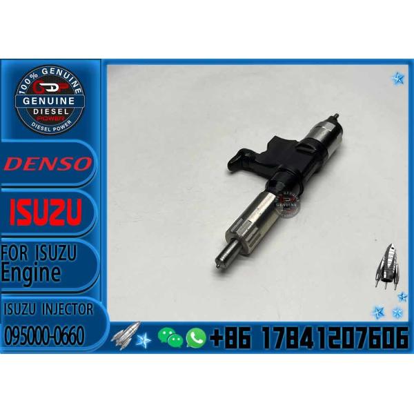 095000-0660 Fuel Injector For Isuzu Excavator 8-98284393-0 095000-5340 095000-5342 095000-5345 095000-5353