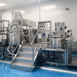 SS316L Mayonnaise Manufacturing Machine Vacuum Emulsifying Mixer 50-5000L