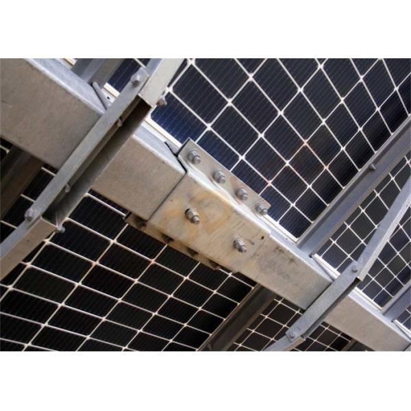 Buy 28VDC 1000kw Single Axis Sun Tracker Galvanized Steel Mount at wholesale prices