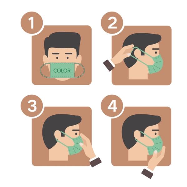 Earloop Type 6.8 Inch*3.7 Inch Disposable Hospital Masks