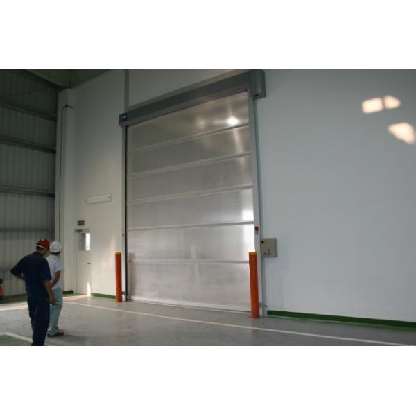 Buy 0.8m-1.6m/S Opening Speed Rapid Roller Shutter Doors , Quick Shutter Door at wholesale prices
