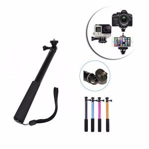 Portable 30cm-98cm CNC GoPro Monopod Handheld Extendable Selfie Stick For Go Pro
