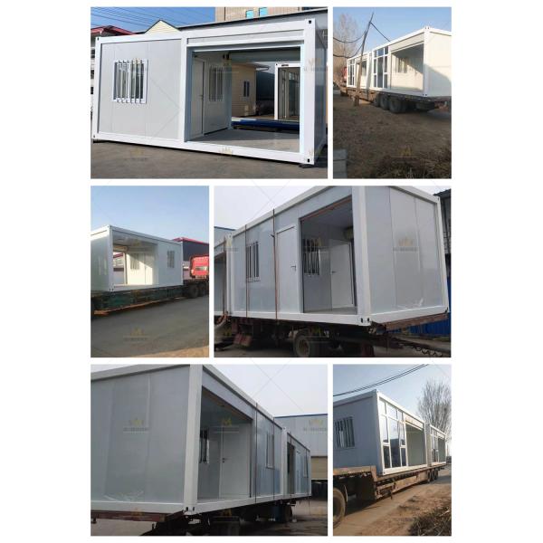 Easy To Install Container Transport Prefab Steel House Entrance Guard Room