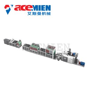 PP Hollow Profile Plastic Sheet Extrusion Line , Plastic Formwork Making Machine