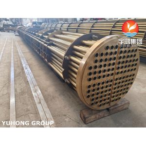 Copper Alloy Steel Straight Tube Bundle As Heat Exchanger Parts
