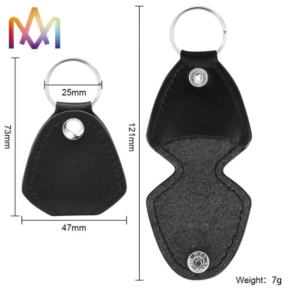 Thickness 1mm Acrylic Colorful Guitar Picks With Smooth Edges