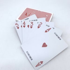 Flexible Custom Casino Poker Cards 63*88mm 57*87mm Customized