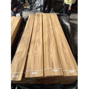 Burmese Teak Wood Veneer for High-End Furniture