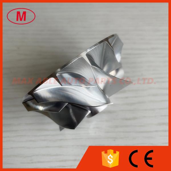 custom 54.00/70.00mm 7+7 blades turbo milling/aluminum 2618/billet compressor wheel