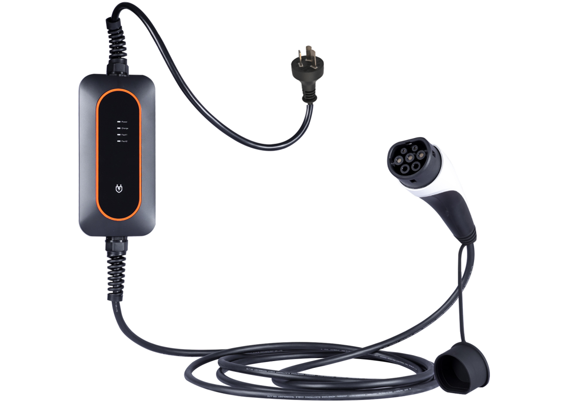 110V - 240V Level 2 Tesla EV Charger 32A / 16A With 25FT Cable NEMA 5-15/6-20/14