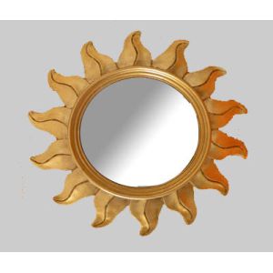 China sun mirror,PU wall mirror on sale