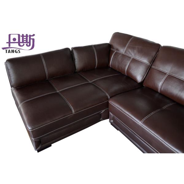 2015 hot sales Sectionals genuine leather sofa set home furniture h5806