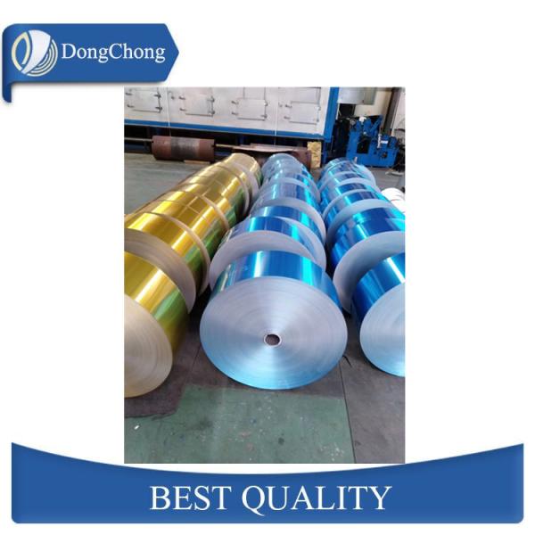Buy Coloured Aluminium Foil Packaging Hydrophilic 8011-H22 Customized Diameter at wholesale prices