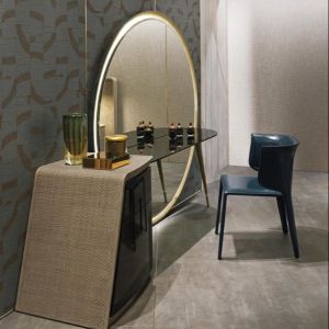 1.8x0.6m Modern Dressing Tables , 1.5m Modern Makeup Table With Mirror