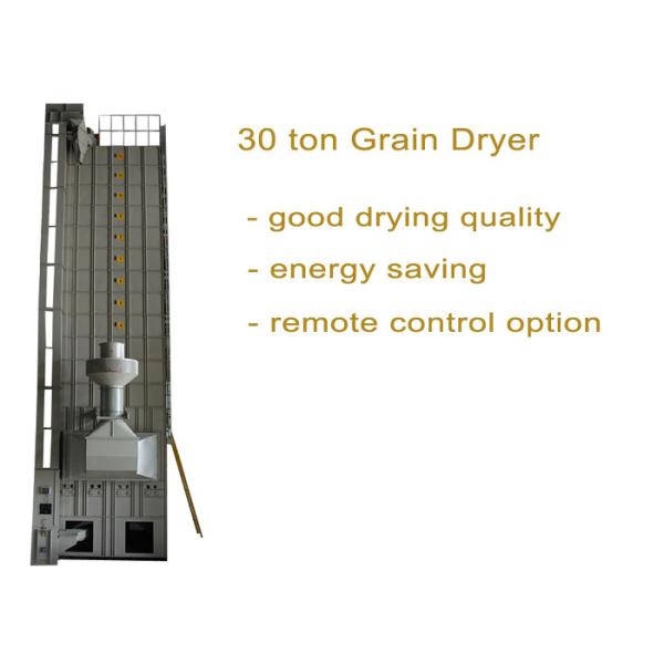 High Performance Circulating Grain Dryer 30 Ton Per Batch For Farms / Food