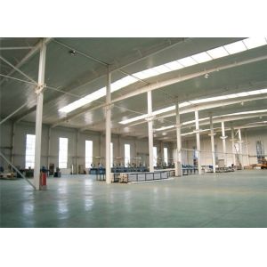 Stable Structural Steel Frame Construction Prefabricated Warehouse Buildings