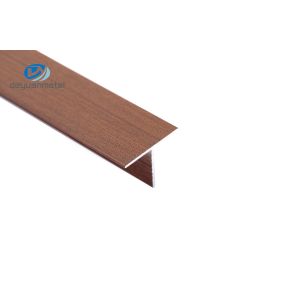 T8 Aluminum T Profiles , ASTM Extruded Aluminum T Slot Plate Alu6063 Powder