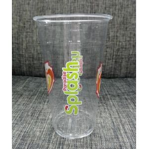 32oz Plastic Disposable Drinking Cup Food Grade Pet Takeaway Cold Drinking With