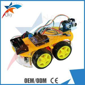 Remote Control Arduino Car Robot Bluetooth Infrared Controlled with Ultrasonic