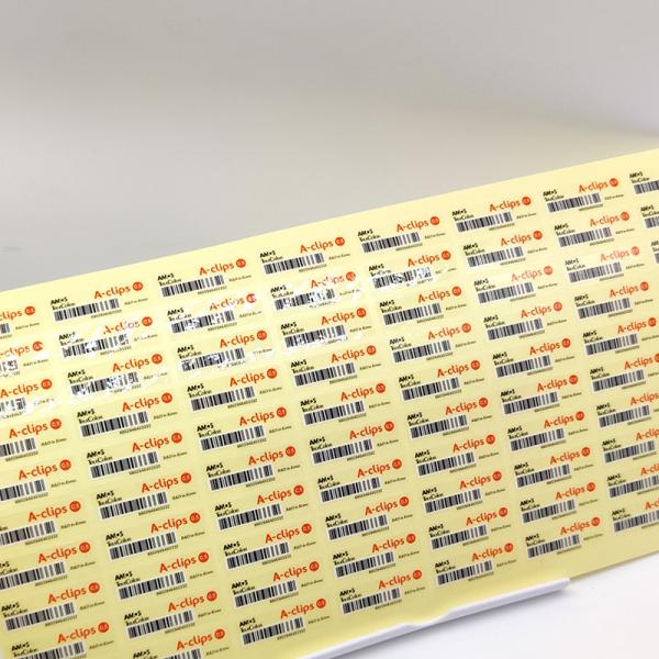 Buy Logo Print Pantone Color Stickers Customized Waterproof Glossy Roll Vinyl Sticker at wholesale prices