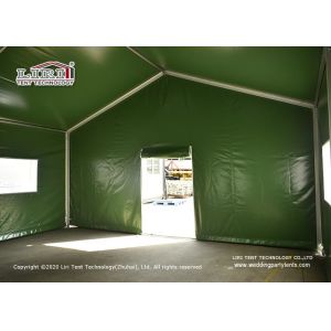 Self Cleaning Custom Canvas Waterproof Military Tents With Sidewalls