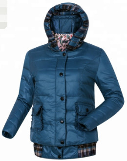 Buy Womens Detachable Down Jacket With Large Hood Country Style Windproof at wholesale prices