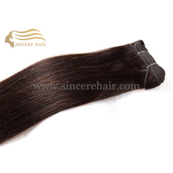 Top Quality 22 Inch Silk Straight Brazilian Remy Human Hair Weft Extensions For Sale
