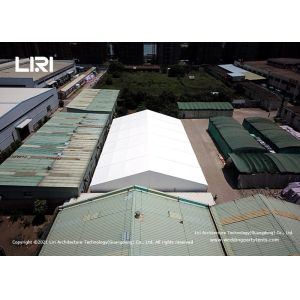 Tear Resistant 20X50m Warehouse Storage Tent With PVC Fabric