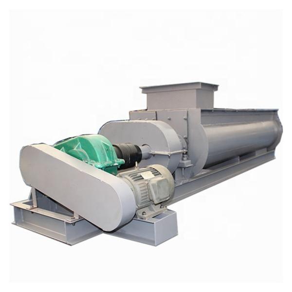 Customized Coal Charcoal Powder Twin Shaft Mixing Machine