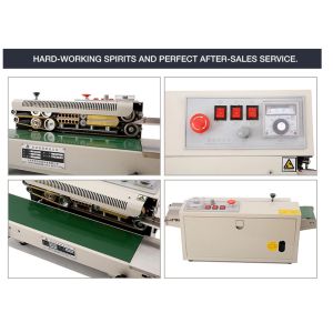 Multifunctional automatic continuous plastic film sealing machine
