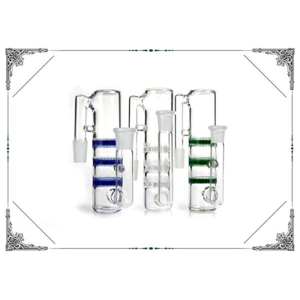 Buy Ash Catcher Triple Honeycomb Three Glass Ashcatcher Honey Comb at wholesale prices