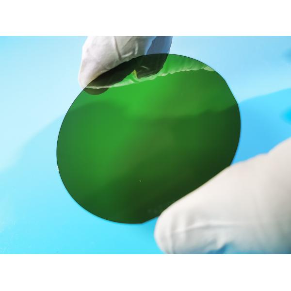 Buy 2 Inch 4 Inch Dummy Prime SiC Substrate Thermal Shock Resistance Ceramic Silicon Carbide Single Wafer at wholesale prices