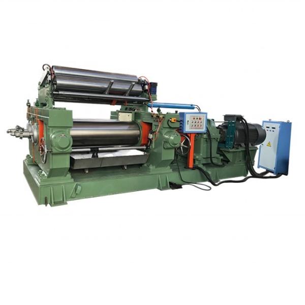 Buy Automatic Turn Glue Device Two Roll Rubber Open Mixing Mill Machine for Rubber Mixing at wholesale prices