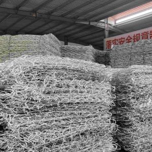 2*1*1M Hot Dip Galvanized Woven Wire Mesh Gabion Stone Cage Manufacturer
