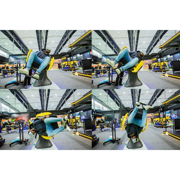 Roller Coaster 9D VR Cinema 360 Degree Rotation Chair Customize Logo