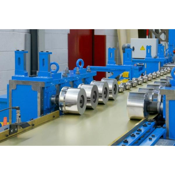 Buy Galvanized Sheet Flexible Cable Tray Roll Forming Machine With PLC Control at wholesale prices