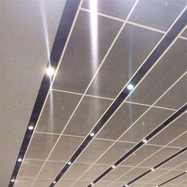 Buy Aluminum Welded Mesh Ceiling Panel 3mm Thick Waterproof Light Weight at wholesale prices