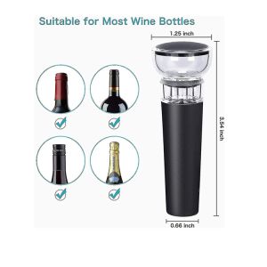 Shatterproof Vacuum Wine Bottle Stopper For Bar Home
